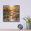 'Orange Summer' by Rich Monet Metal Wall Art