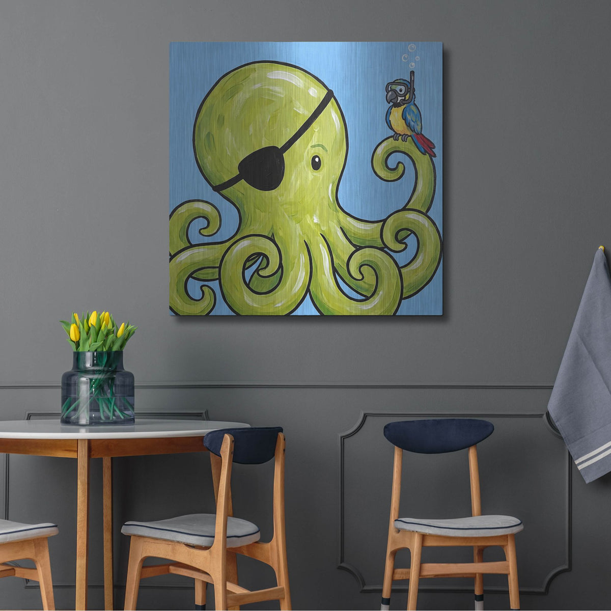 'Pirate Friends' by Rich Monet Metal Wall Art
