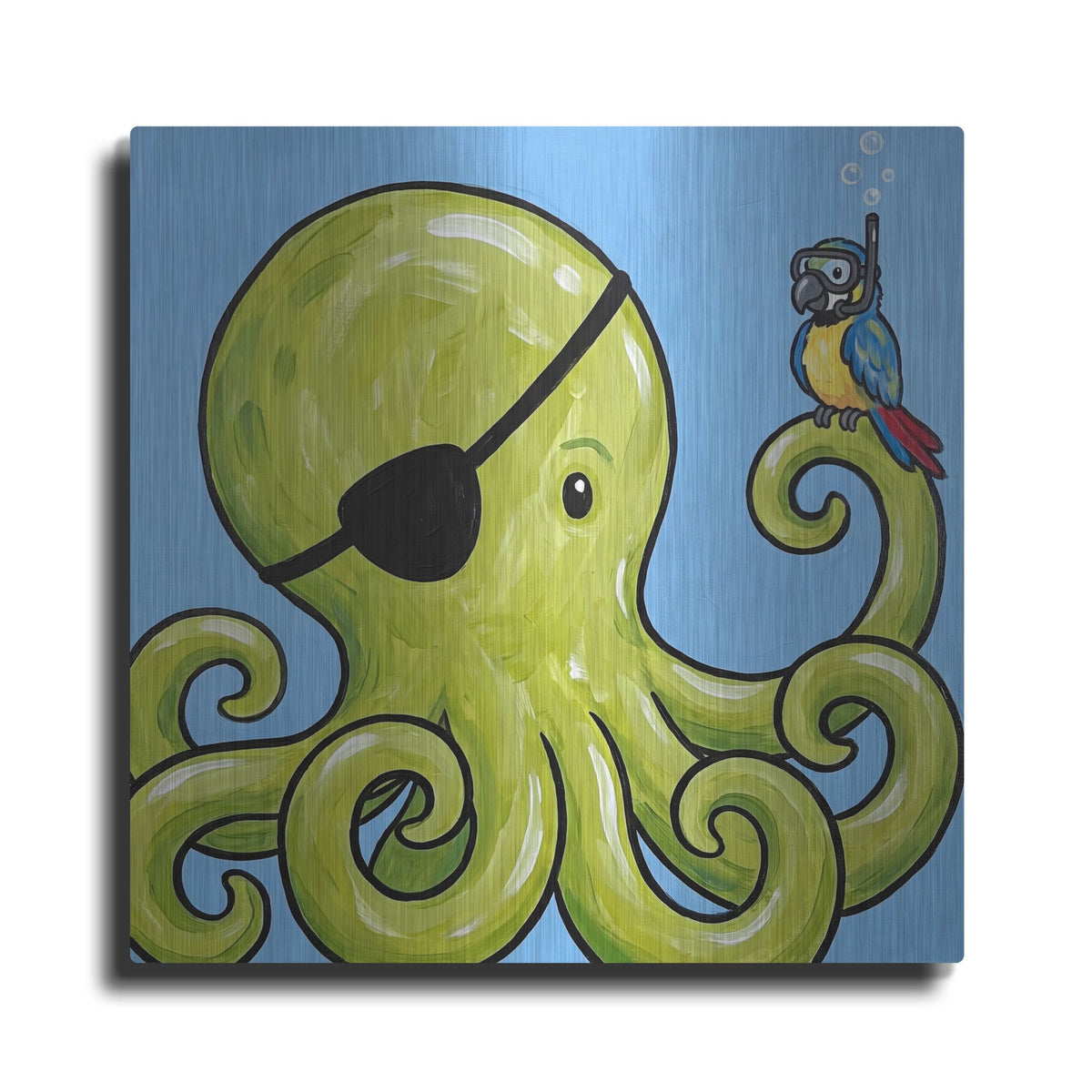 'Pirate Friends' by Rich Monet Metal Wall Art