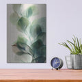 'Translucent Greens' by Rich Monet Metal Wall Art