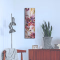 'Exuberant Florals I' by Silvia Vassileva – Metal Wall Art, 12x36 room view