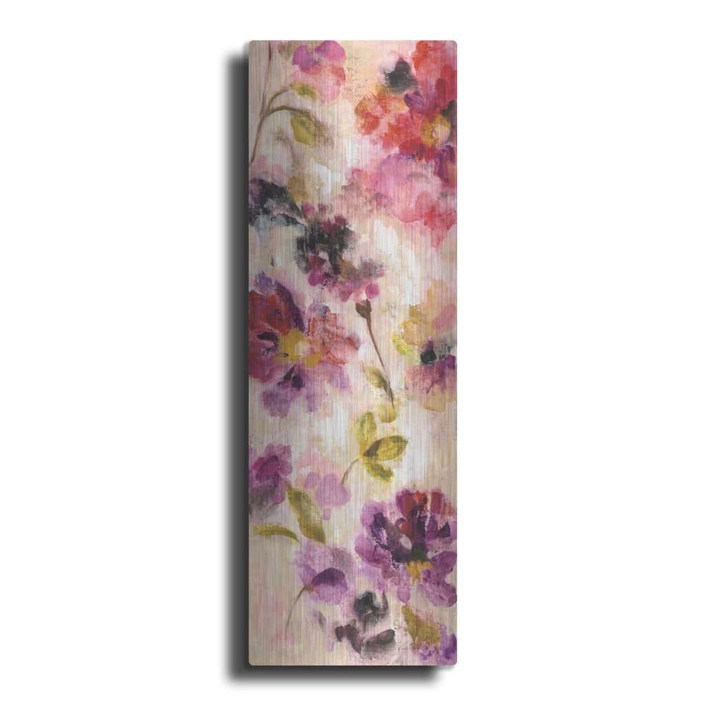 'Exuberant Florals II' by Silvia Vassileva – Metal Wall Art
