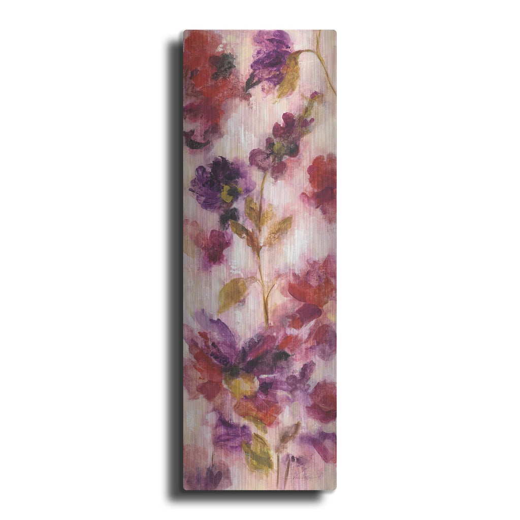 'Exuberant Florals III' by Silvia Vassileva – Metal Wall Art