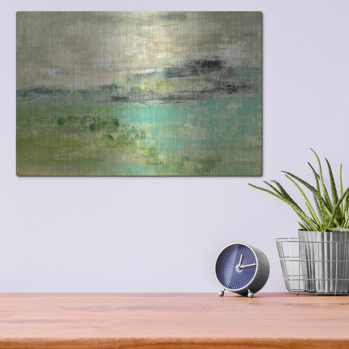 'Spring Valley I' by Silvia Vassileva – Metal Wall Art, 16x12 room view