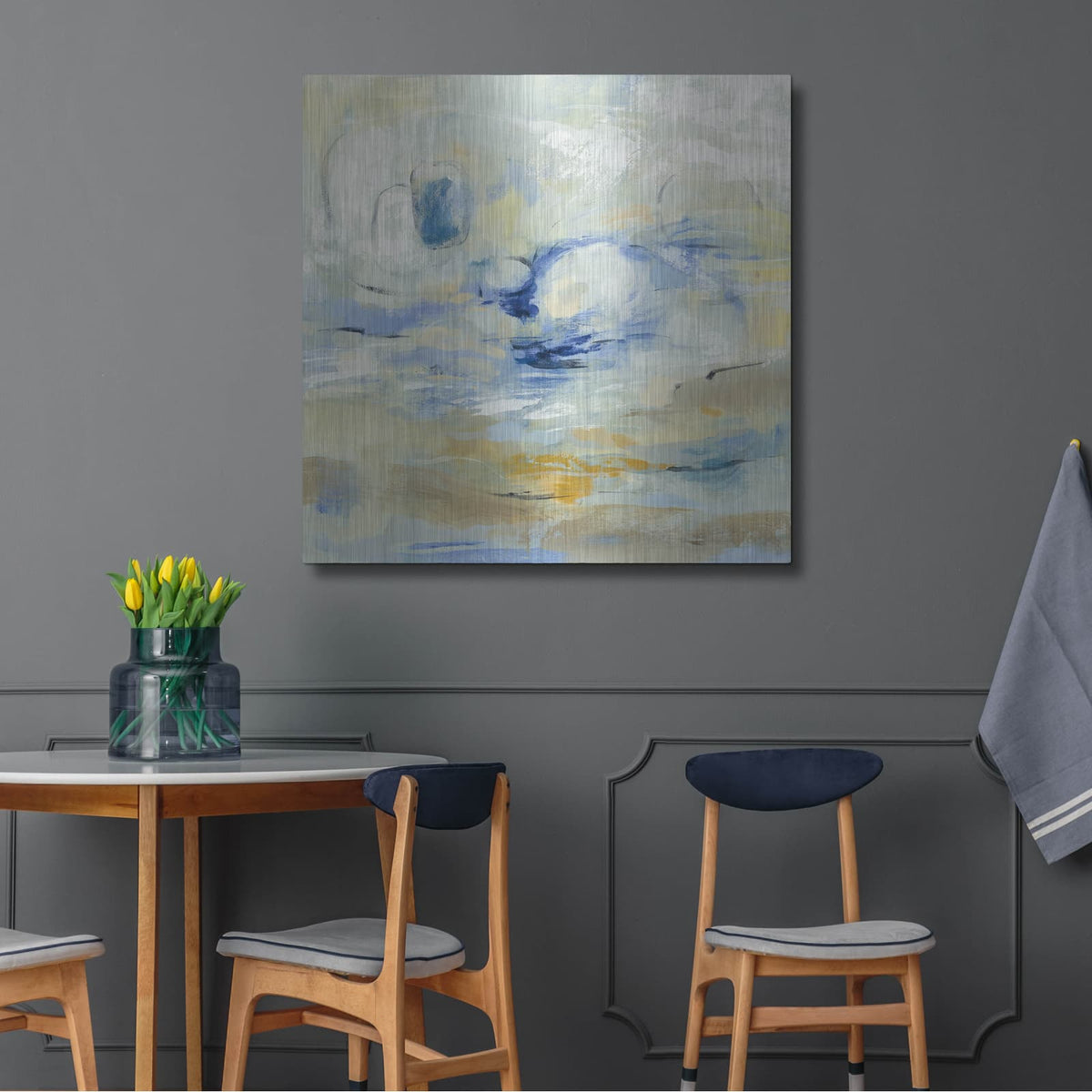 'August Morning' by Silvia Vassileva – Metal Wall Art, 36x36 room view