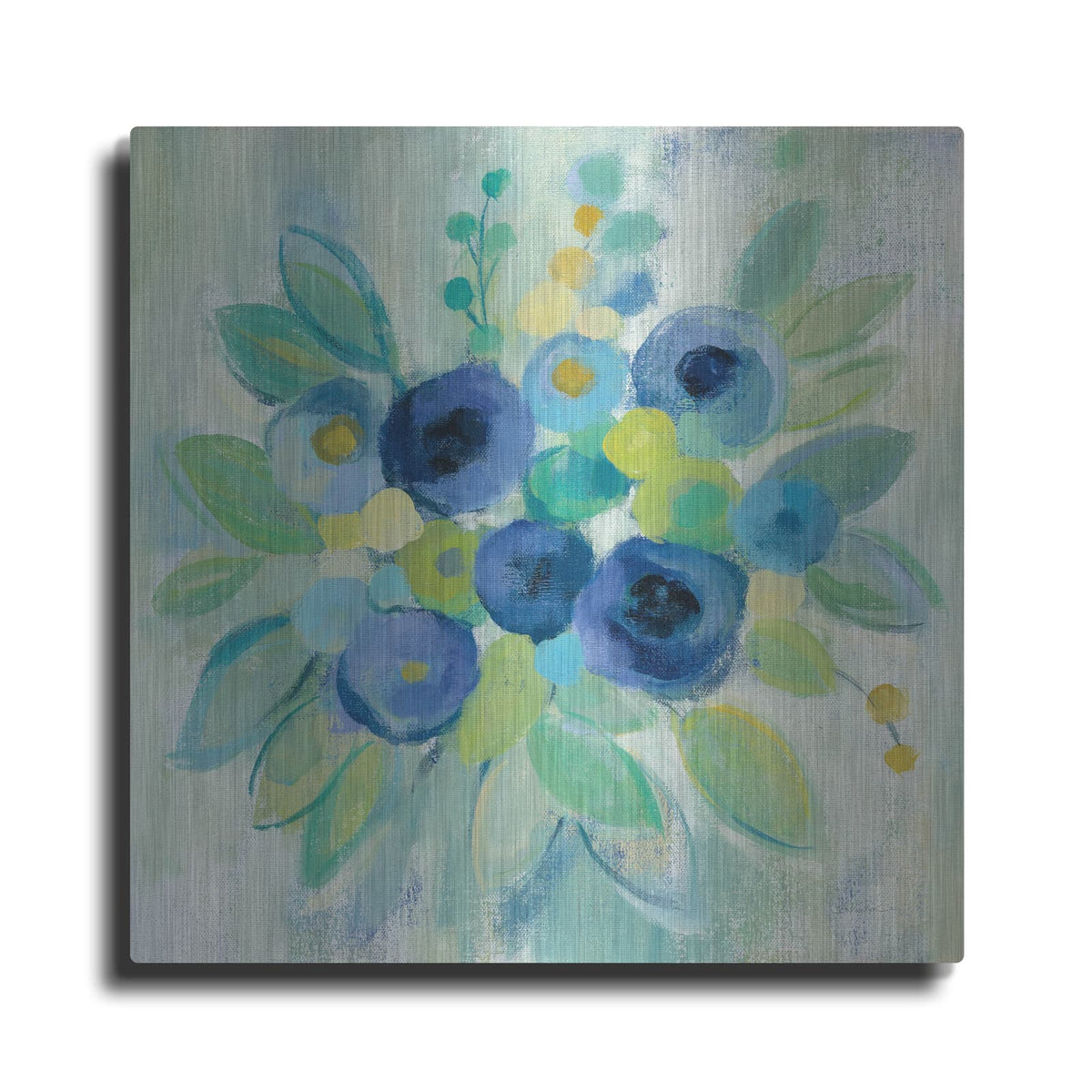 'Floral Array' by Silvia Vassileva – Metal Wall Art