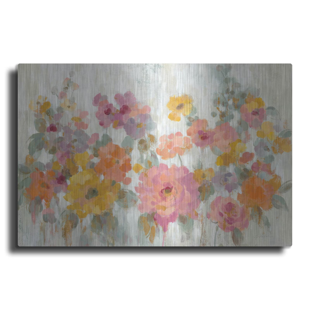 'Garden Fun' by Silvia Vassileva – Metal Wall Art