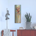 'Tall Autumn Flowers I' by Silvia Vassileva – Metal Wall Art, 12x36 room view