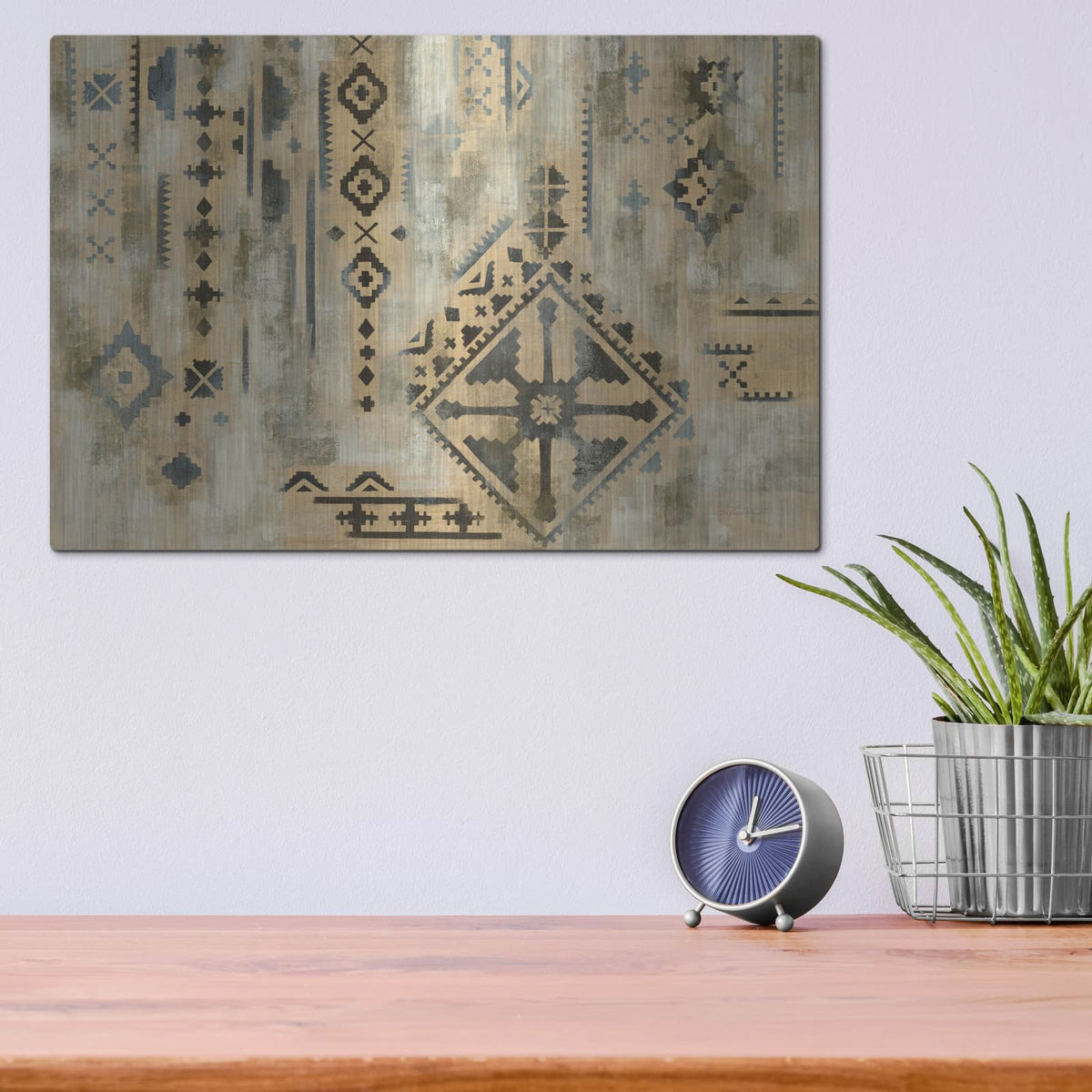 'Scandanavian Mood I' by Silvia Vassileva – Metal Wall Art, 16x12 room view
