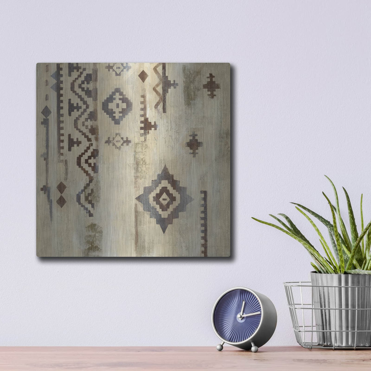 'Scandanavian Mood II' by Silvia Vassileva – Metal Wall Art, 12x12 room view