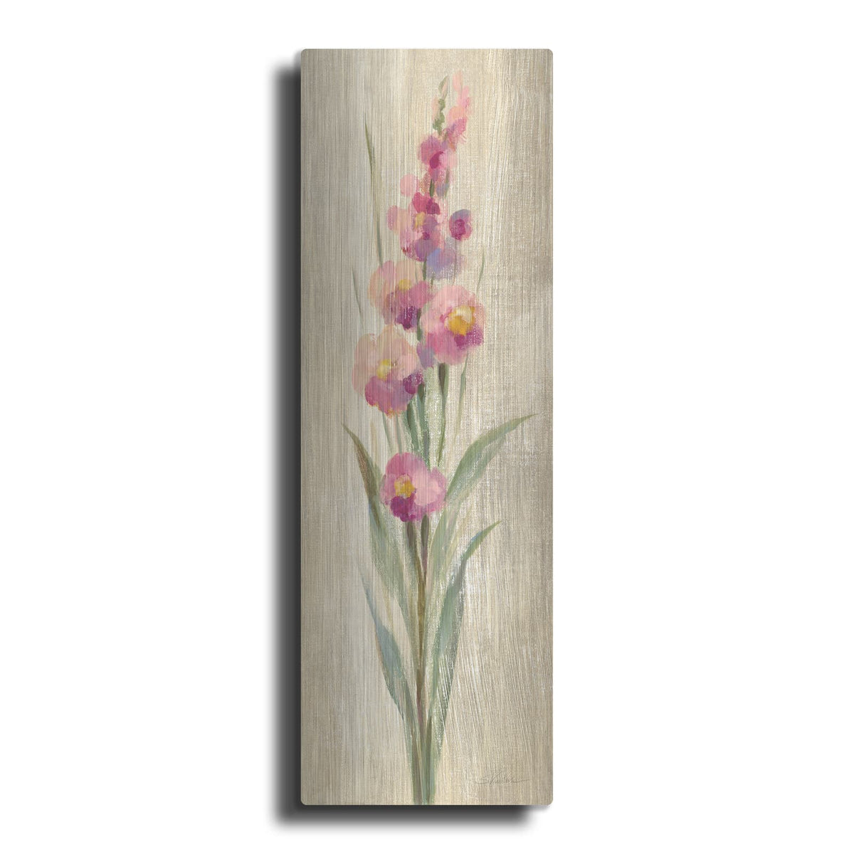 'Farm Flower I' by Silvia Vassileva – Metal Wall Art