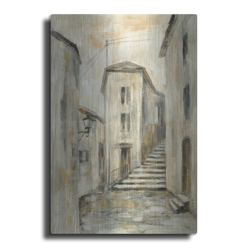 'European Village I' by Silvia Vassileva – Metal Wall Art