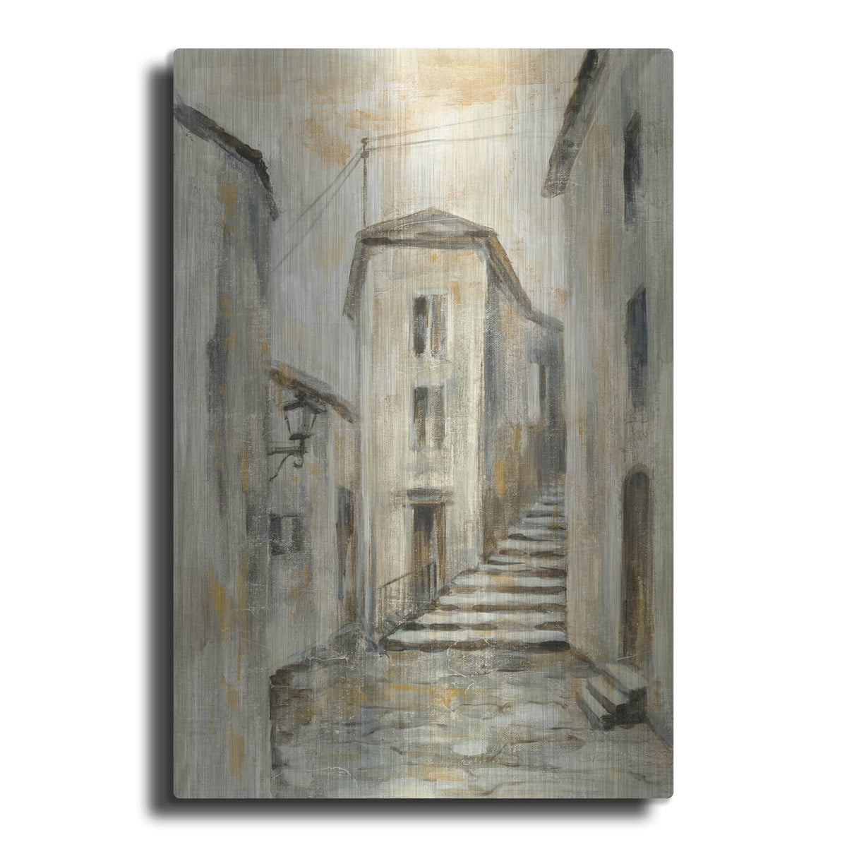 'European Village I' by Silvia Vassileva – Metal Wall Art