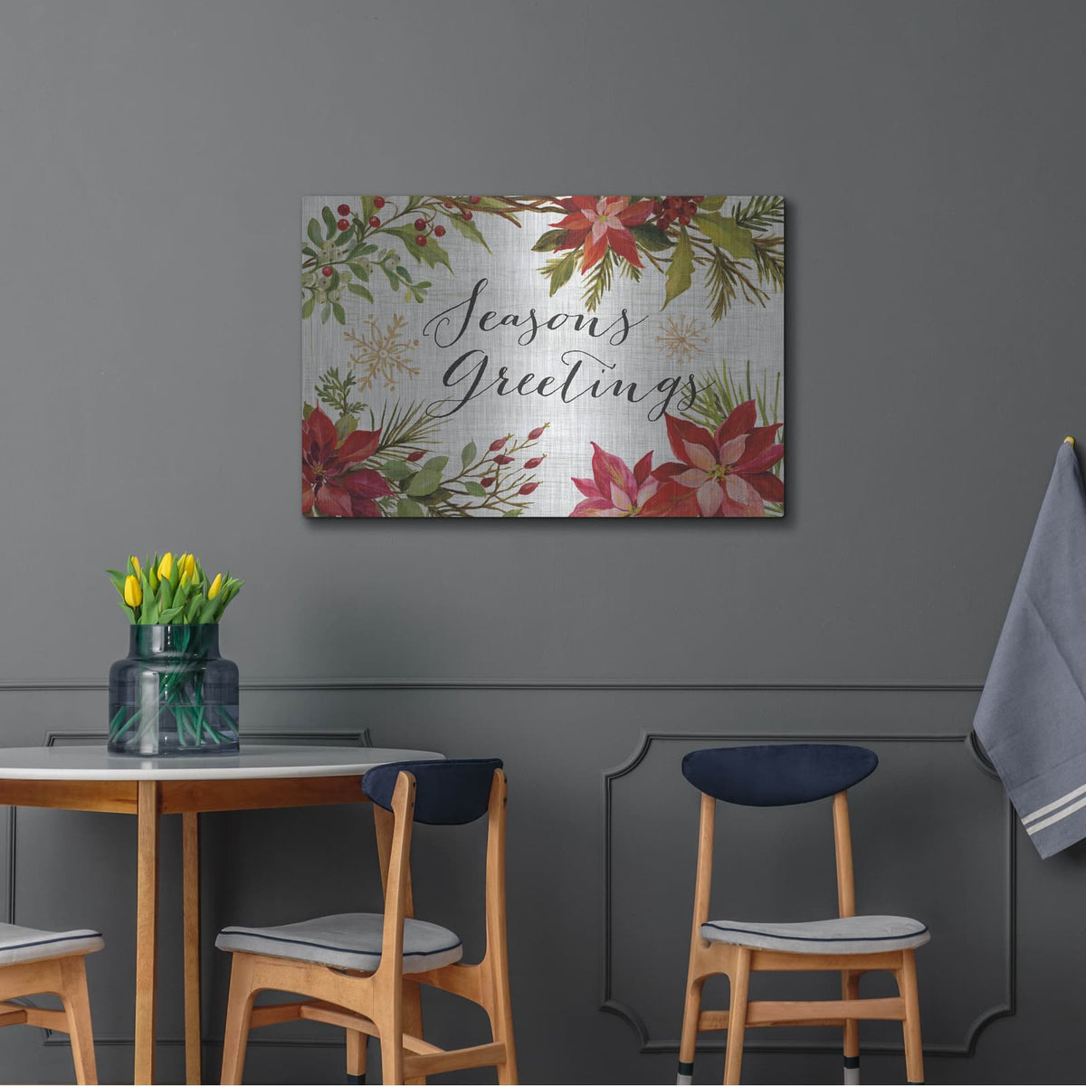 'Christmas Moments I' by Silvia Vassileva – Metal Wall Art, 36x24 room view