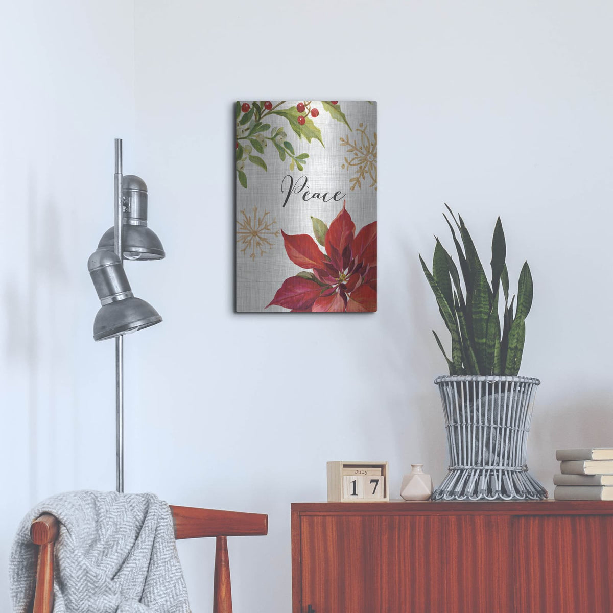 'Christmas Moments II' by Silvia Vassileva – Metal Wall Art, 16x24 room view