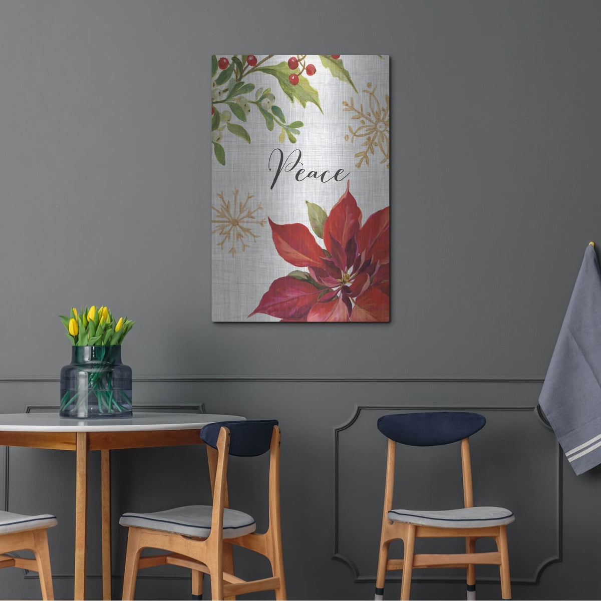 'Christmas Moments II' by Silvia Vassileva – Metal Wall Art, 24x36 room view
