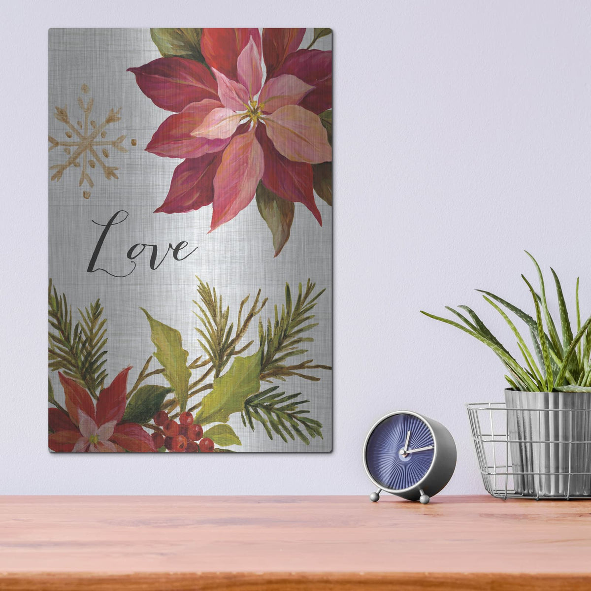 'Christmas Moments III' by Silvia Vassileva – Metal Wall Art, 12x16 room view