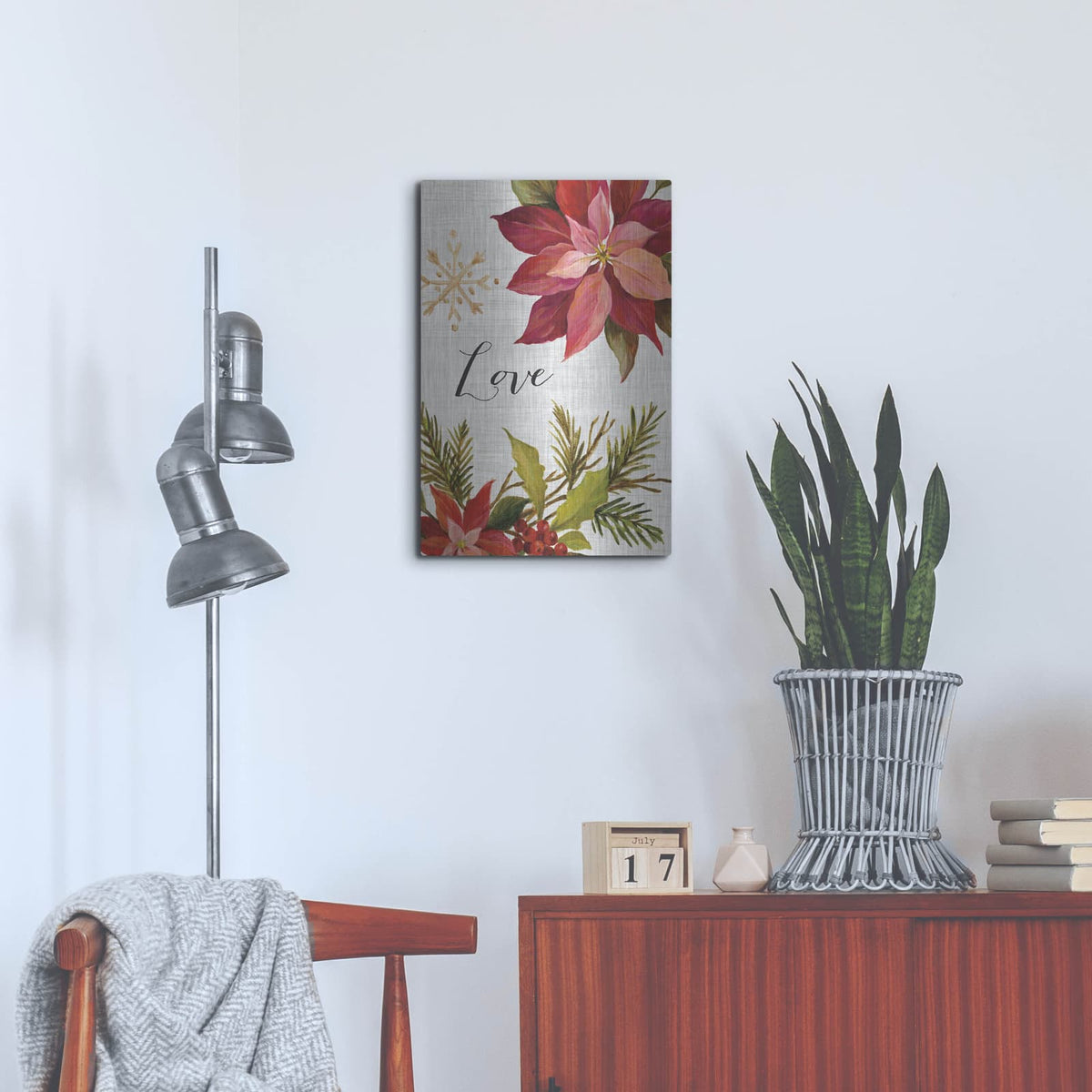 'Christmas Moments III' by Silvia Vassileva – Metal Wall Art, 16x24 room view
