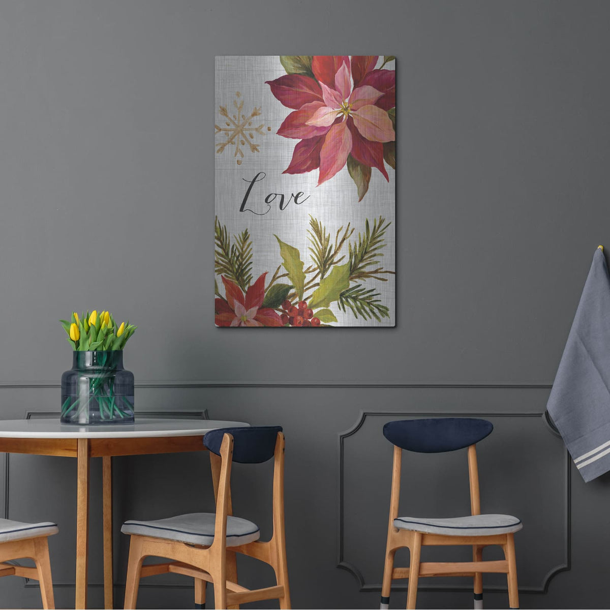 'Christmas Moments III' by Silvia Vassileva – Metal Wall Art, 24x36 room view