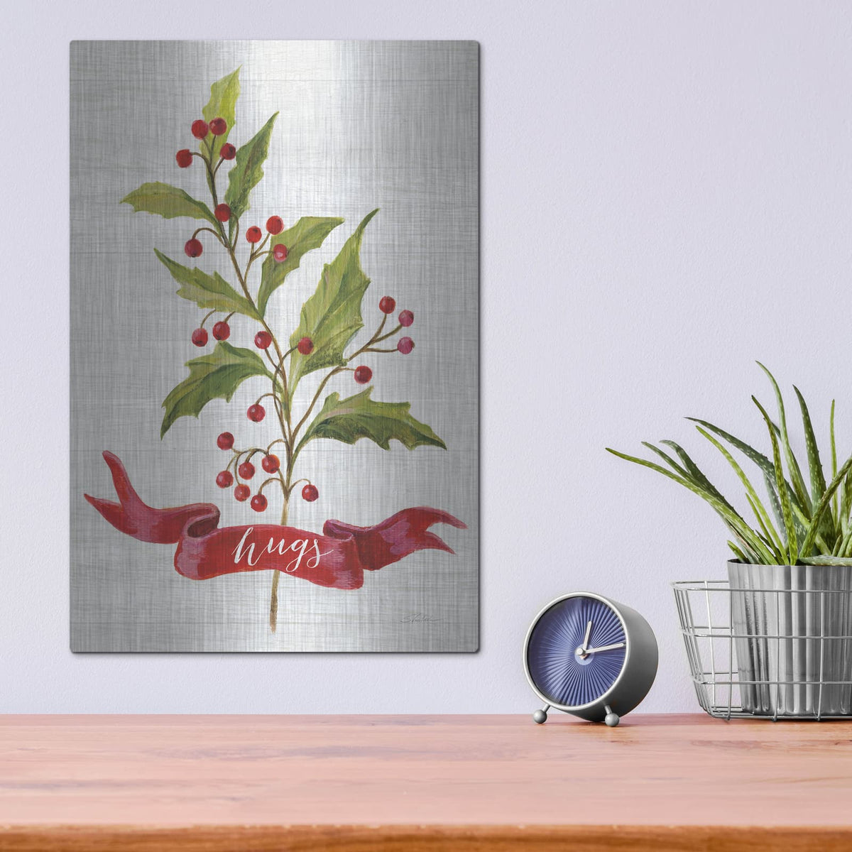 'Christmas Moments IV' by Silvia Vassileva – Metal Wall Art, 12x16 room view