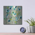 'Whimsical Branch I' by Silvia Vassileva – Metal Wall Art, 12x12 room view