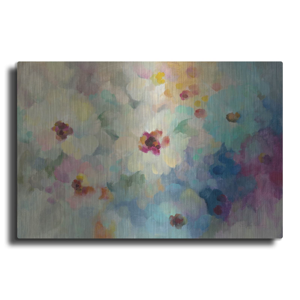 'Floral Extravaganza' by Silvia Vassileva – Metal Wall Art