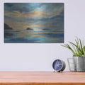 'Pacific Sunset' by Silvia Vassileva – Metal Wall Art, 16x12 room view