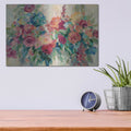 'Flower Market' by Silvia Vassileva – Metal Wall Art, 16x12 room view