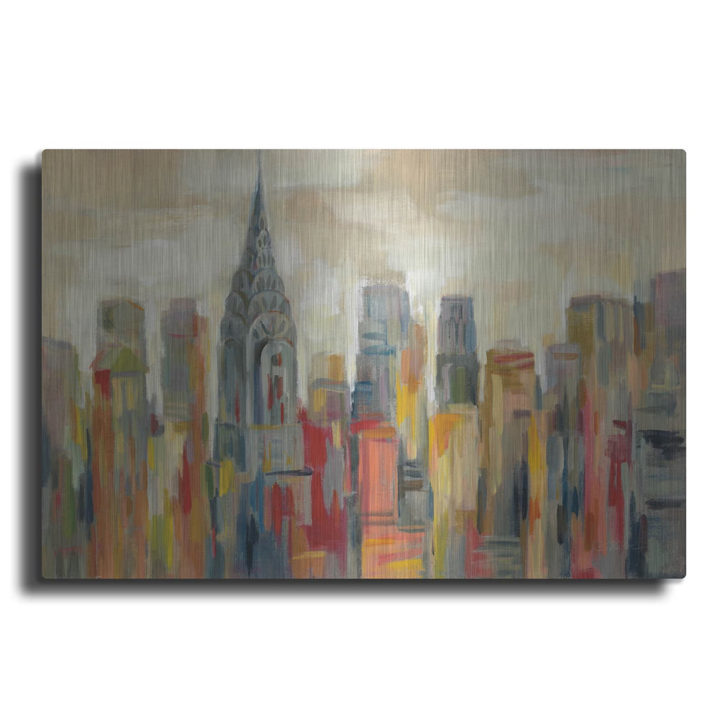 'Manhattan' by Silvia Vassileva – Metal Wall Art