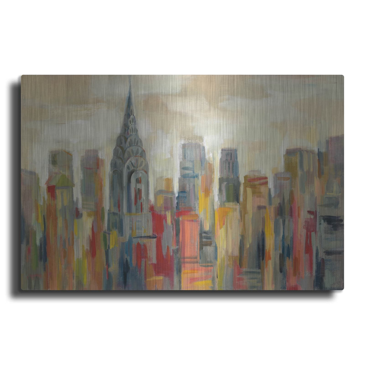 'Manhattan' by Silvia Vassileva – Metal Wall Art