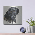 'Chrissy' by Silvia Vassileva – Metal Wall Art, 12x12 room view