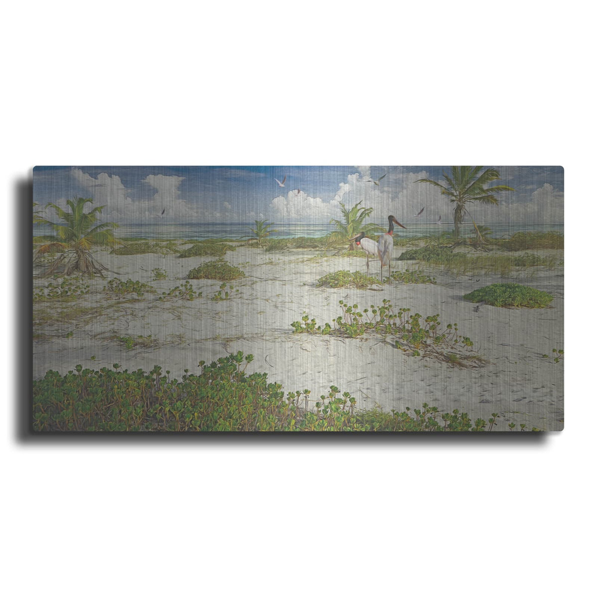 'Tropical Loners' by Steve Hunziker – Metal Wall Art