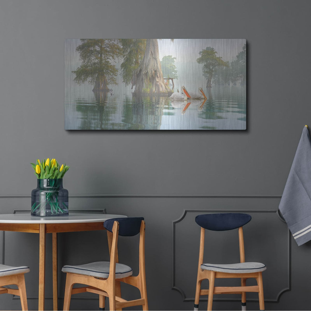 'Still Waters' by Steve Hunziker – Metal Wall Art, 48x24 room view