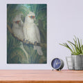 'Painted Plumage Three' by Steve Hunziker – Metal Wall Art, 12x16 room view