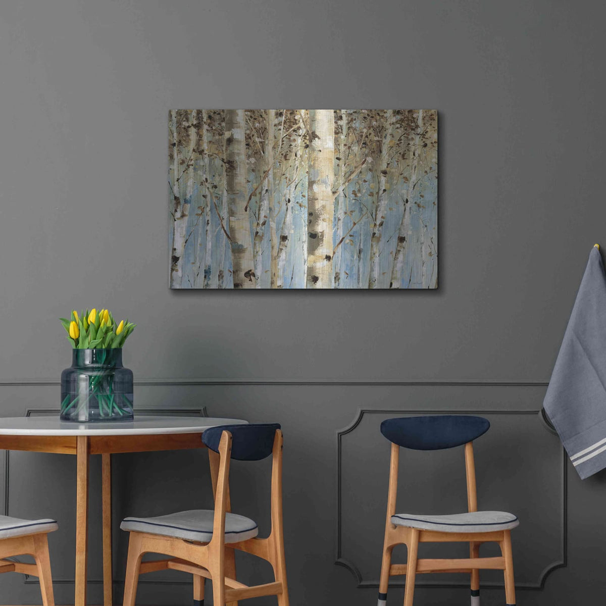 'White Forest' by Lisa Audit – Metal Wall Art, 36x24 room view