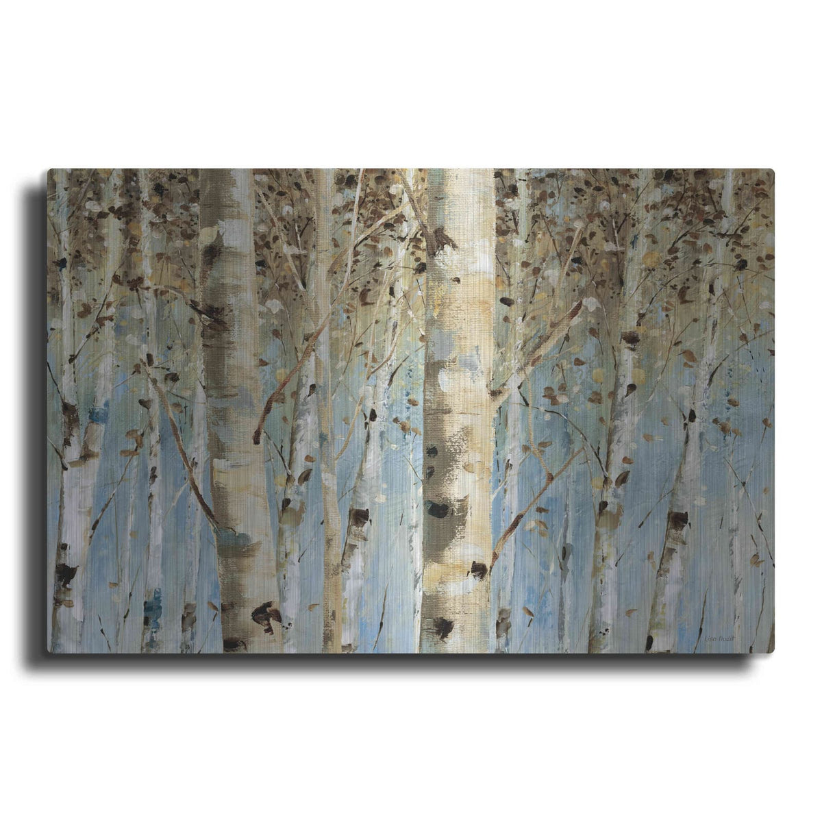 'White Forest' by Lisa Audit – Metal Wall Art