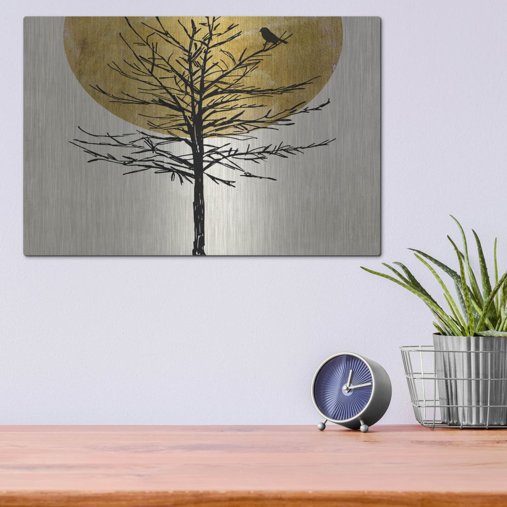 'Moon Tree 1' by Karen Smith – Metal Wall Art, 16x12 room view