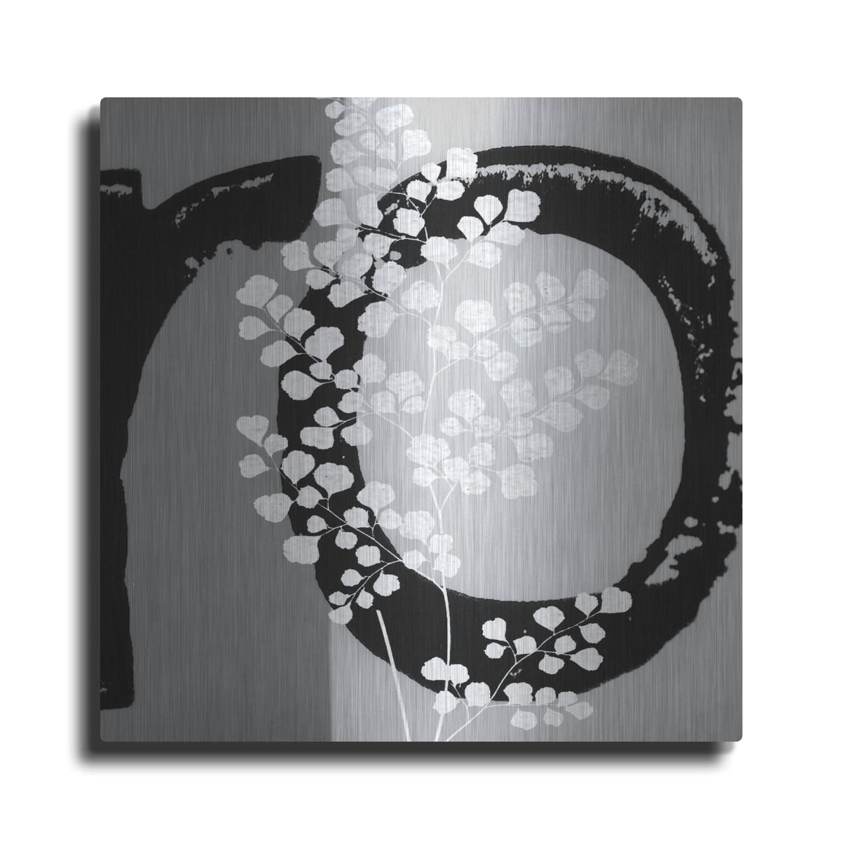 'Chalk Leaf 2' by Karen Smith – Metal Wall Art