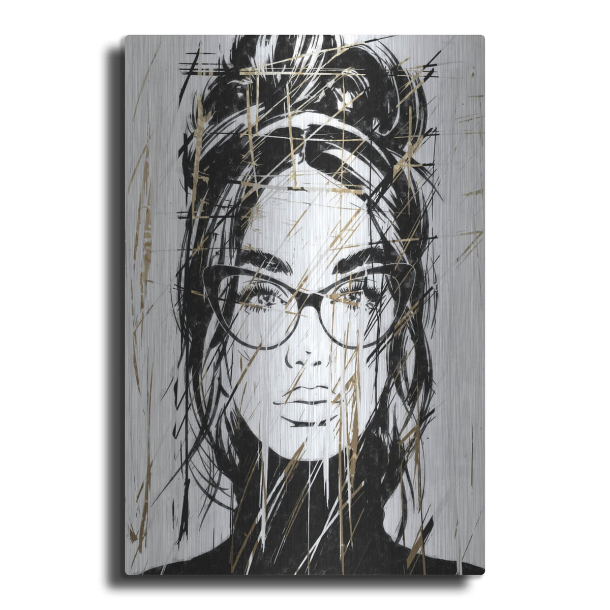 'Golden Girl 2' by Karen Smith – Metal Wall Art