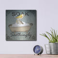 'Soak' by Karen Smith – Metal Wall Art, 12x12 room view