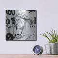 'Graffiti Bust 1' by Karen Smith – Metal Wall Art, 12x12 room view