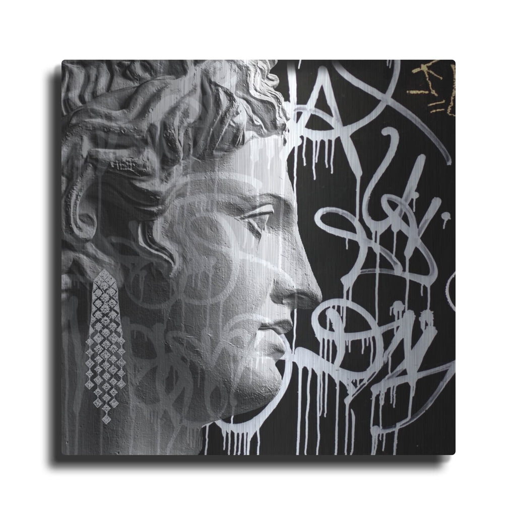 'Graffiti Bust 2' by Karen Smith – Metal Wall Art