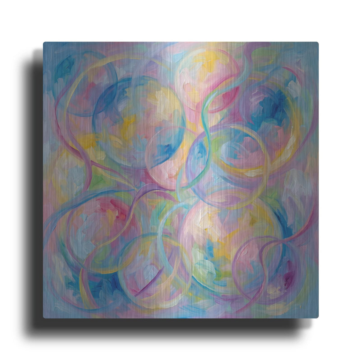 'Abstract Confetti II' by Veve – Metal Wall Art