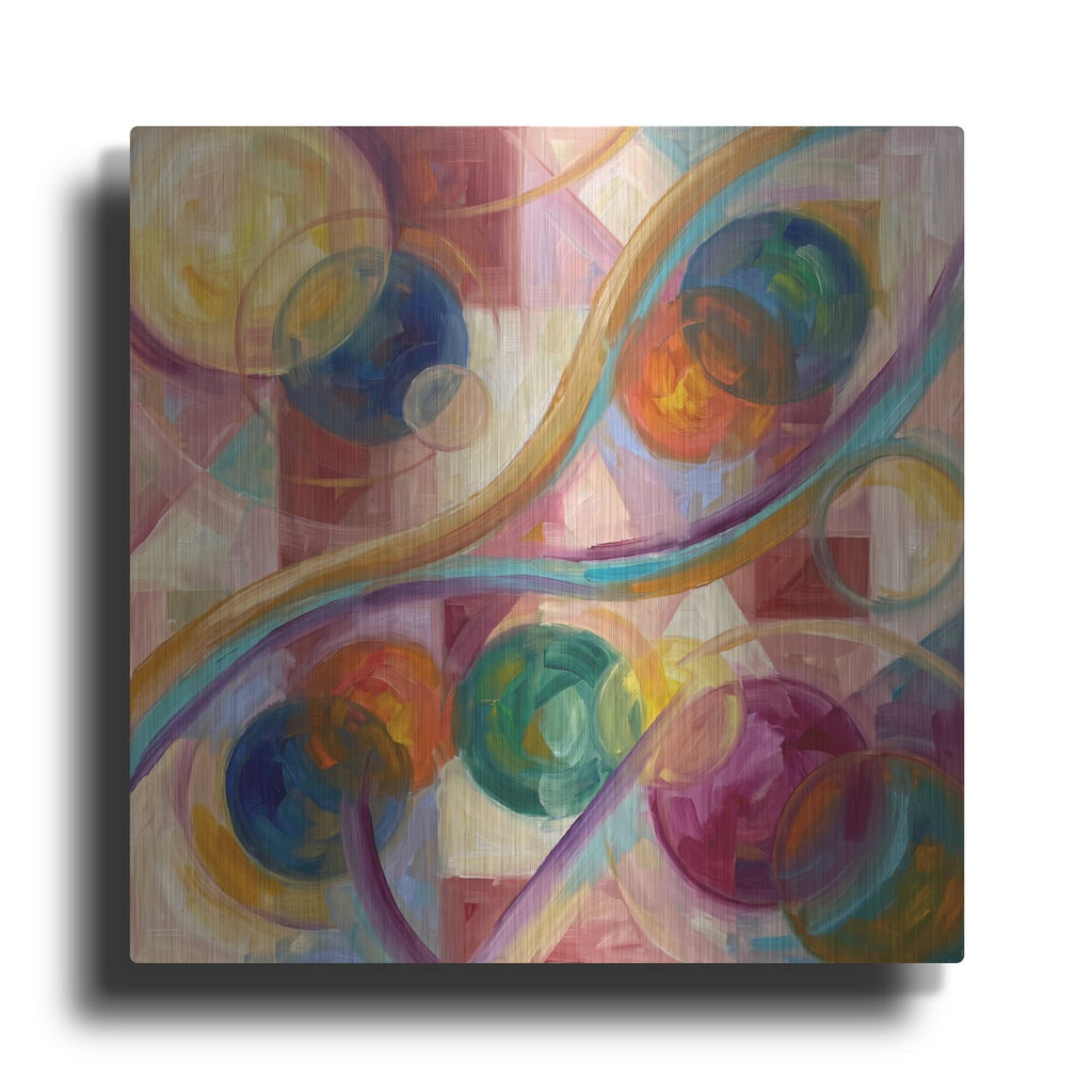 'Abstract Harmony I' by Veve – Metal Wall Art