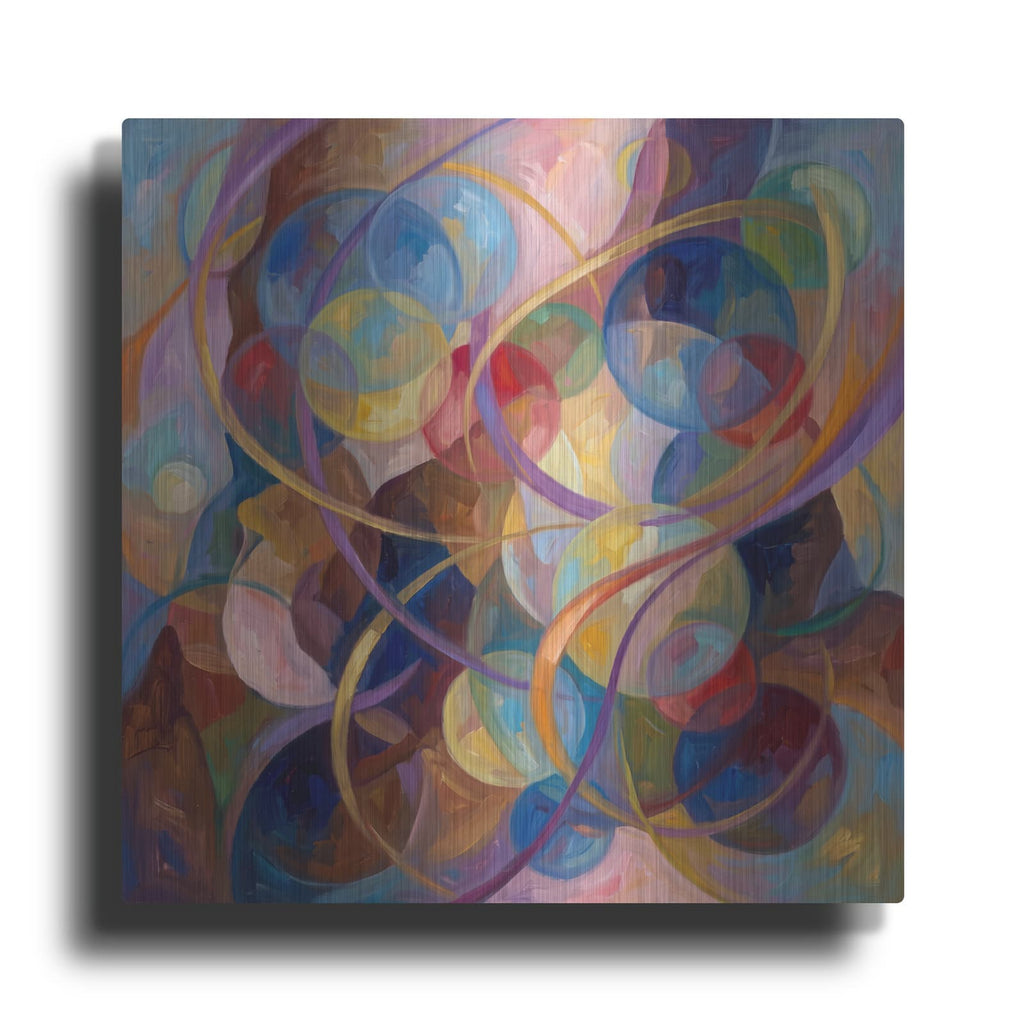 'Abstract Harmony II' by Veve – Metal Wall Art