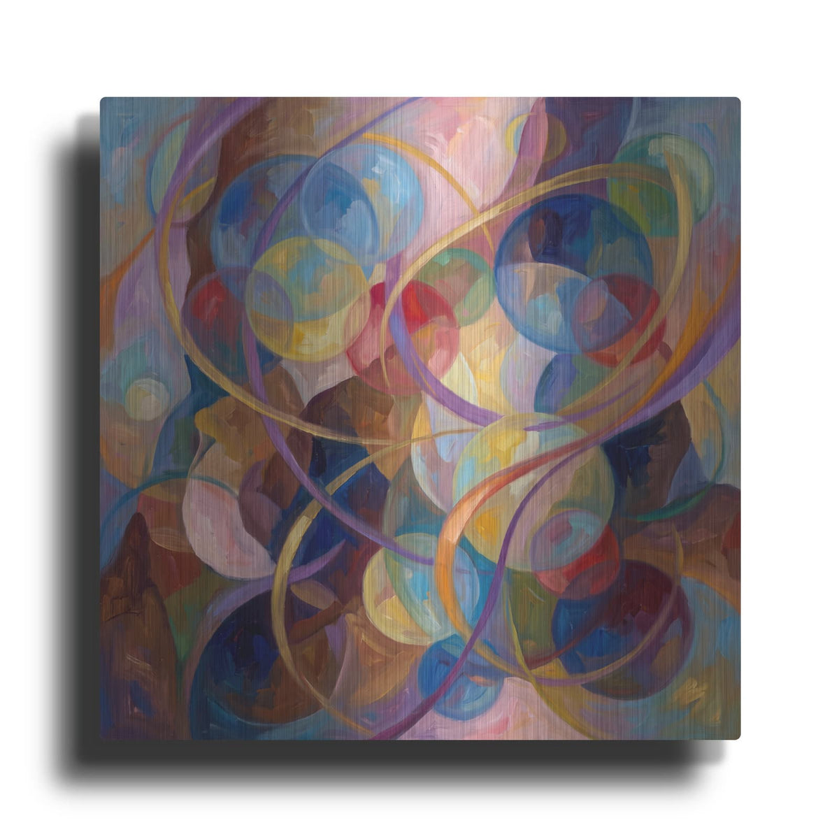 'Abstract Harmony II' by Veve – Metal Wall Art