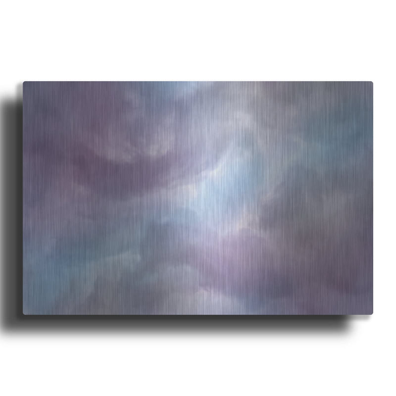 'Abstract Lavender Mist' by Veve – Metal Wall Art