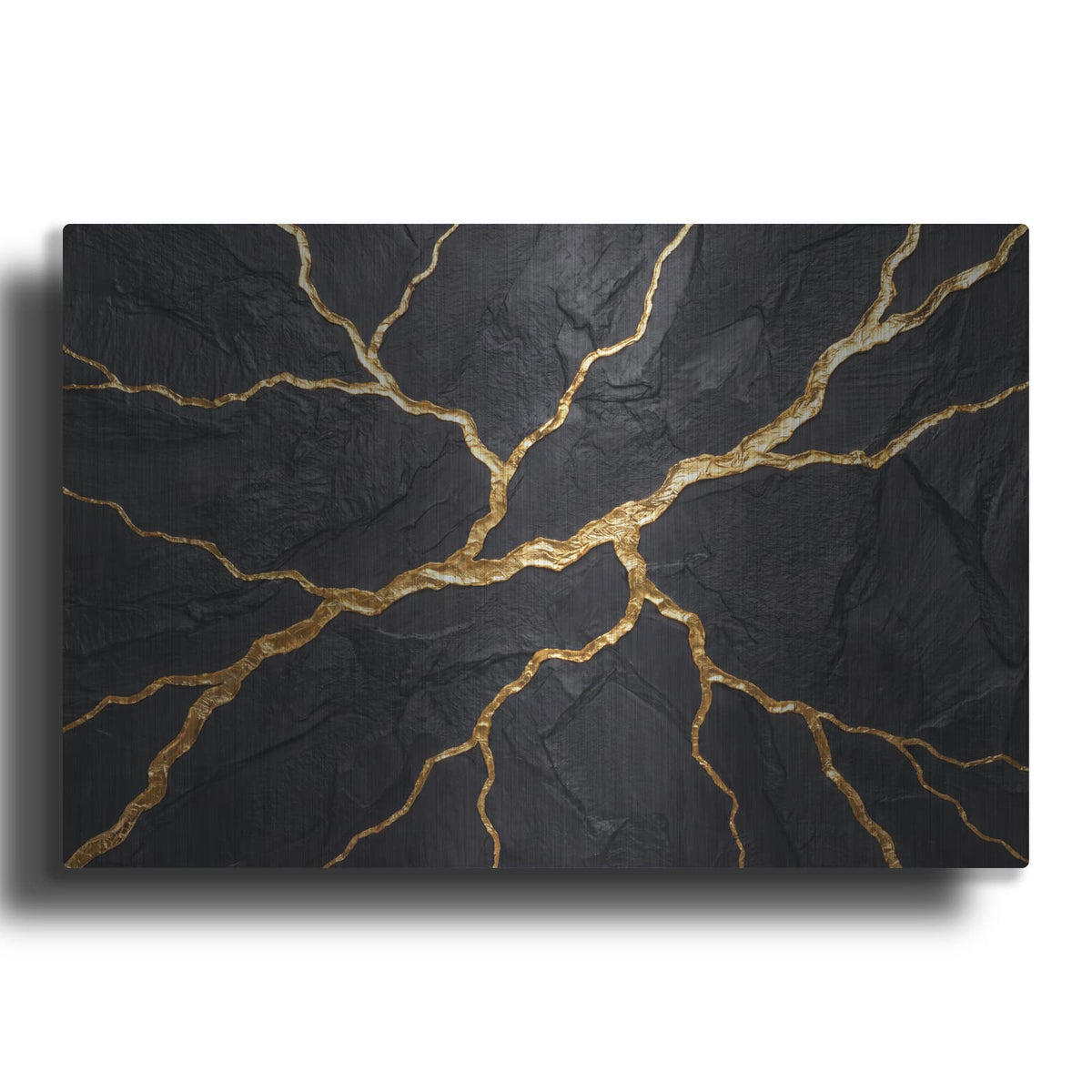 'Abstract Lightning' by Veve – Metal Wall Art