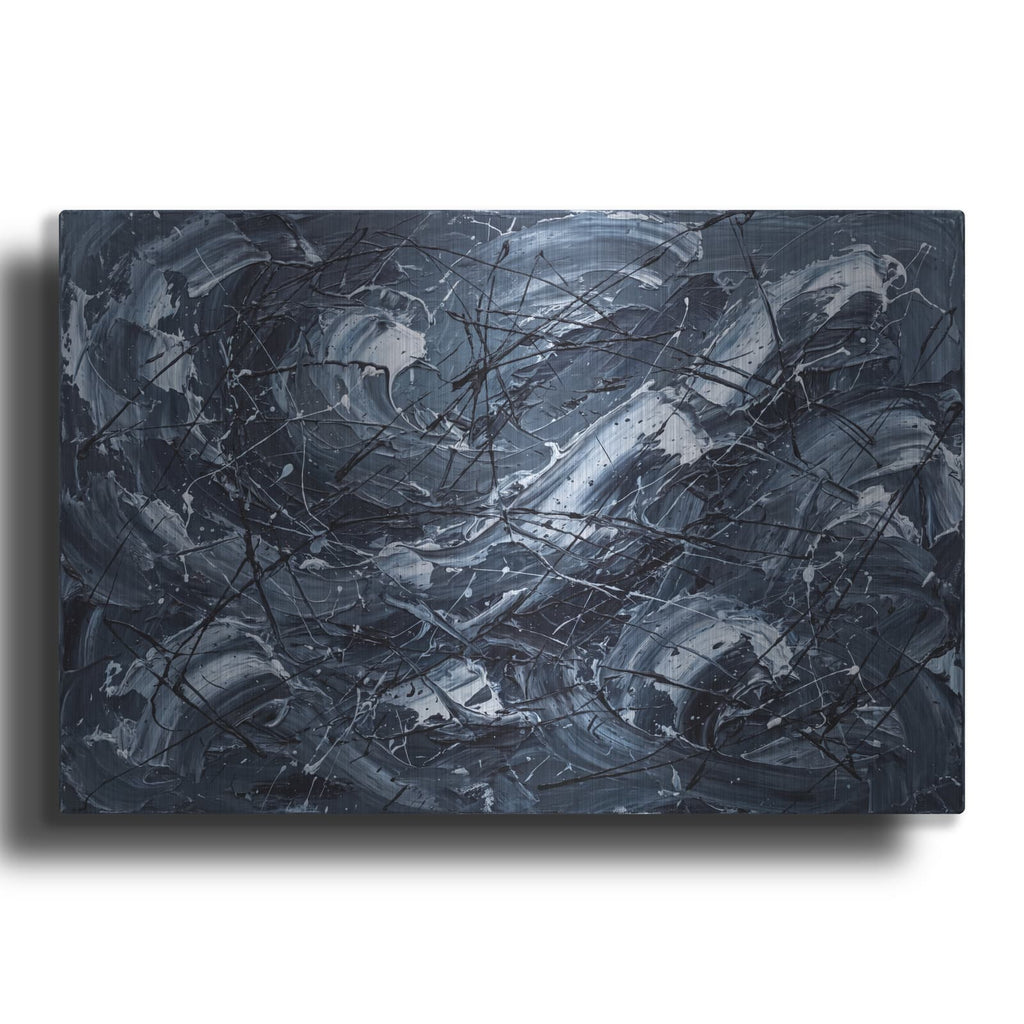 'Abstract Stormy Sky' by Veve – Metal Wall Art