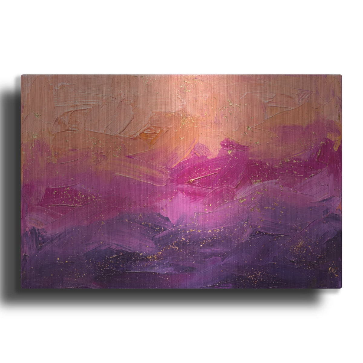 'Abstract Sunset I' by Veve – Metal Wall Art